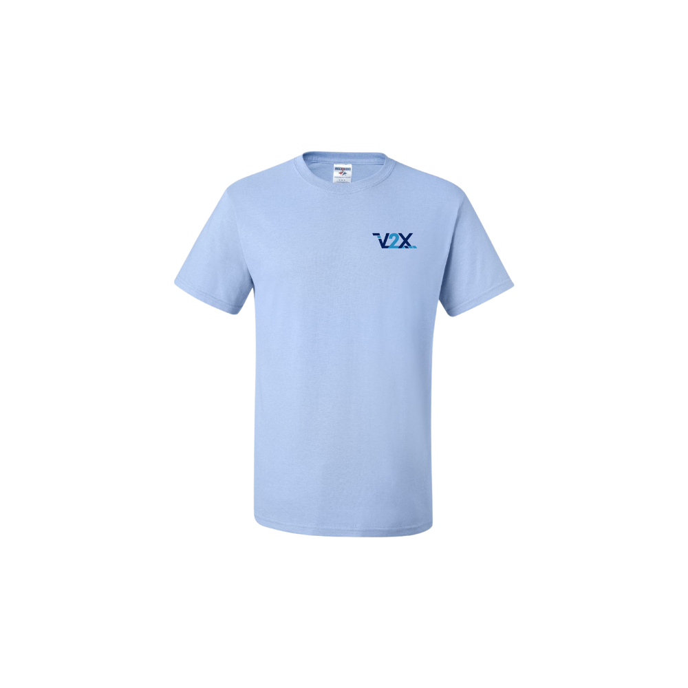 JERZEES® - 50/50 Cotton/Poly T-Shirt - LIGHT BLUE
