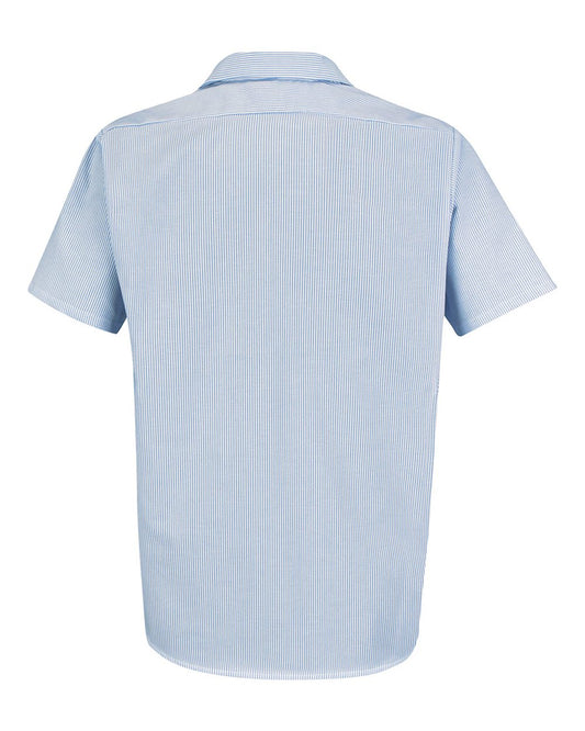 Men's Industrial Stripe Work Shirt - LEADS *CUSTOM*