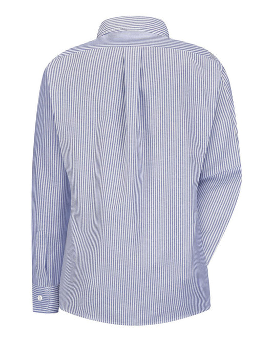 Ladies Industrial Stripe Work Shirt - LEAD'S *CUSTOM*