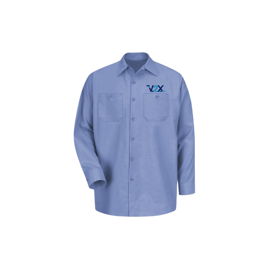 Men's Long Sleeve Industrial Work Shirt - CBA  *CUSTOM*