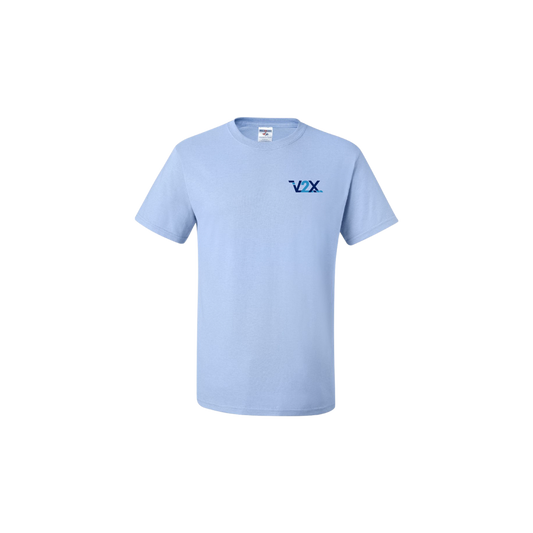 JERZEES® - 50/50 Cotton/Poly T-Shirt - LIGHT BLUE