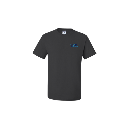 JERZEES® - 50/50 Cotton/Poly T-Shirt - CHARCOAL