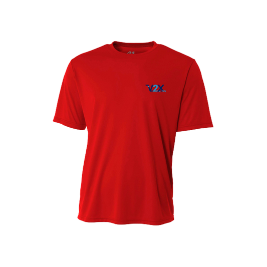 A4 Cooling Performance Dri-Fit Short Sleeve Tee - Red