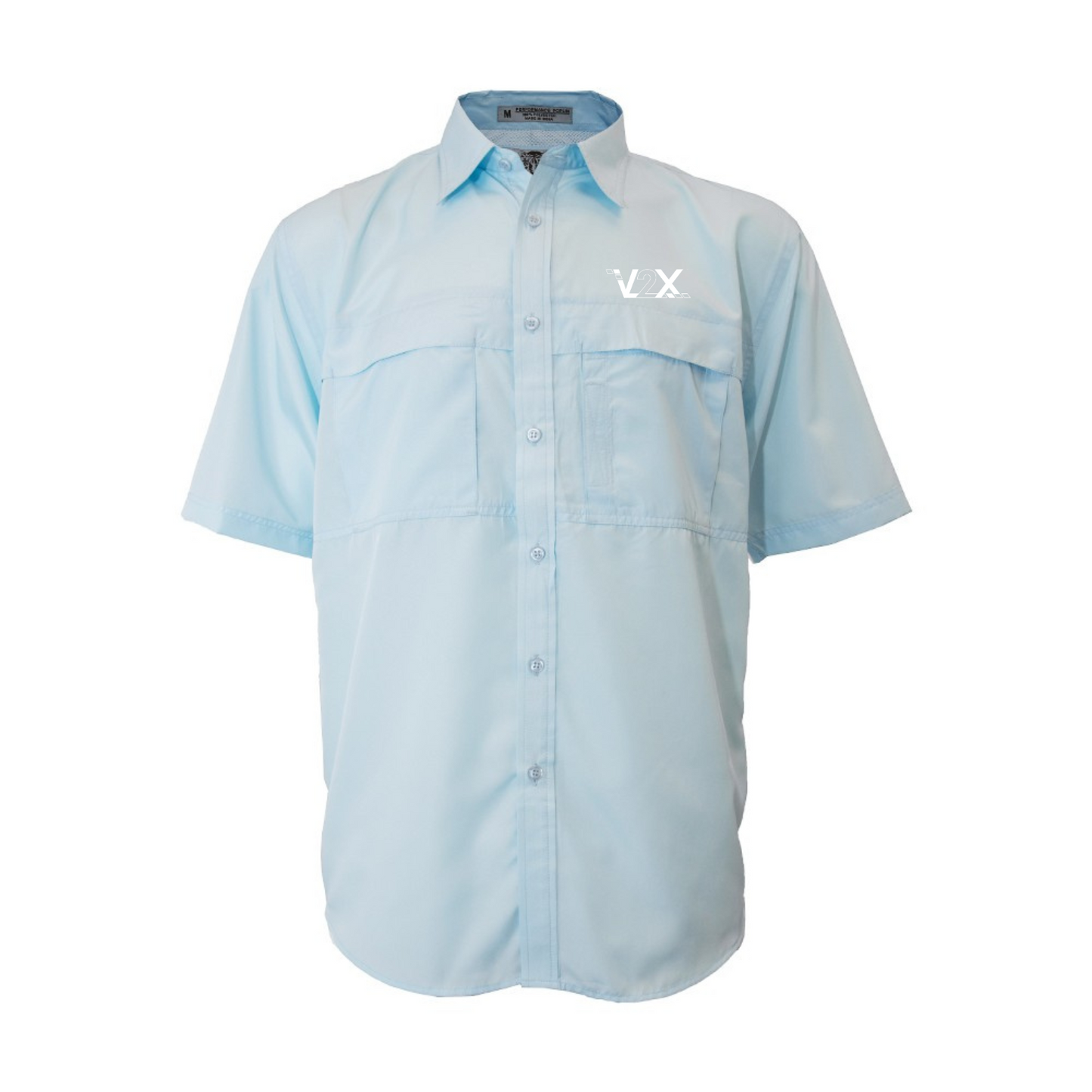 Men's Pescador Polyester Short Sleeve Fishing Shirt *CUSTOM*