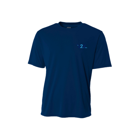 A4 Cooling Performance Dri-Fit Short Sleeve Tee - Navy