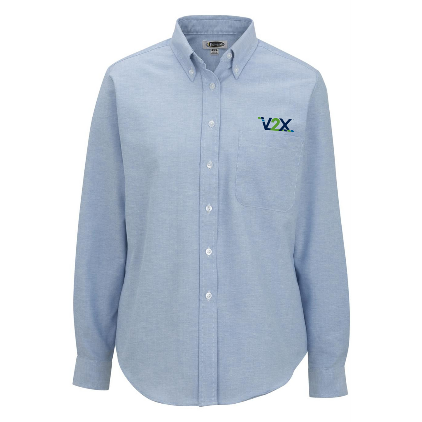 Ladies Easy Care Oxford Long Sleeve - SUPERVISORS